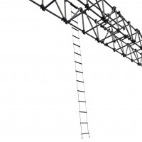 Wire rope ladder