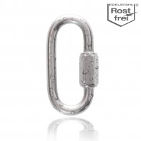 Stainless steel quick-release chain fastener