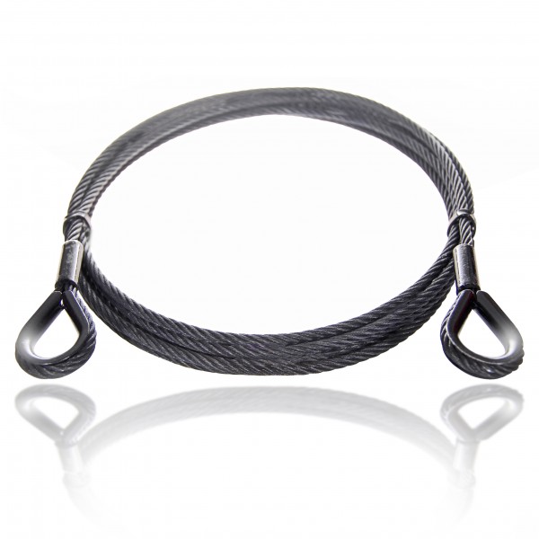 Wire rope black with sleepy